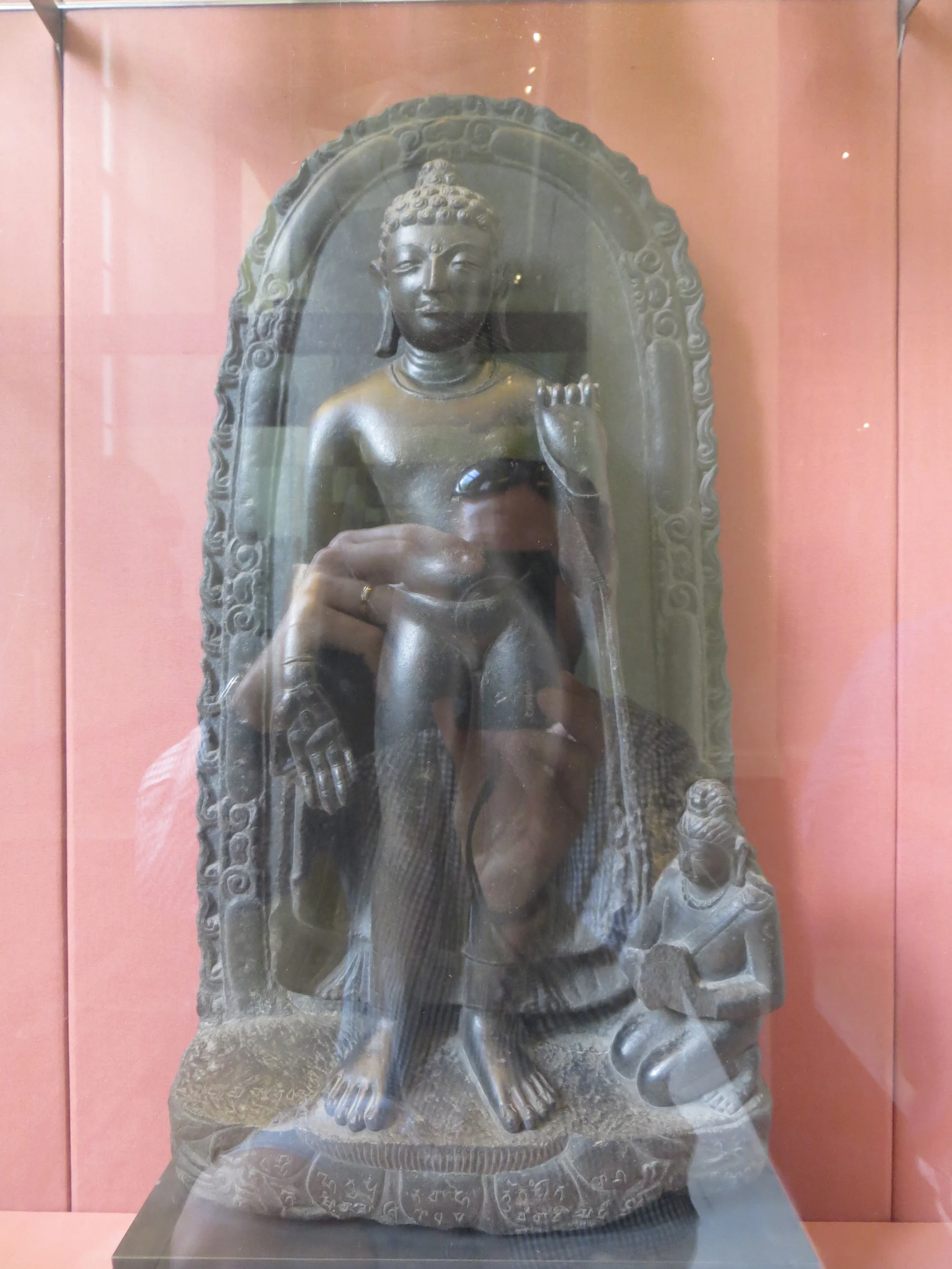 The Sultanganj Buddha on display