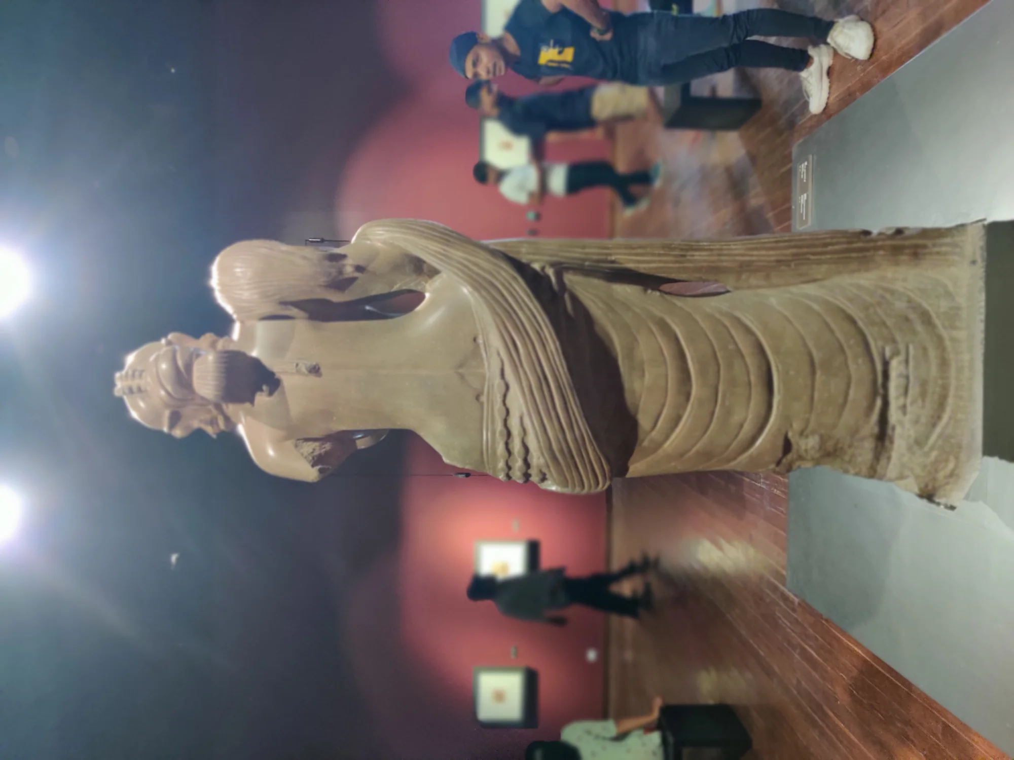 Back view of Didarganj Yakshi