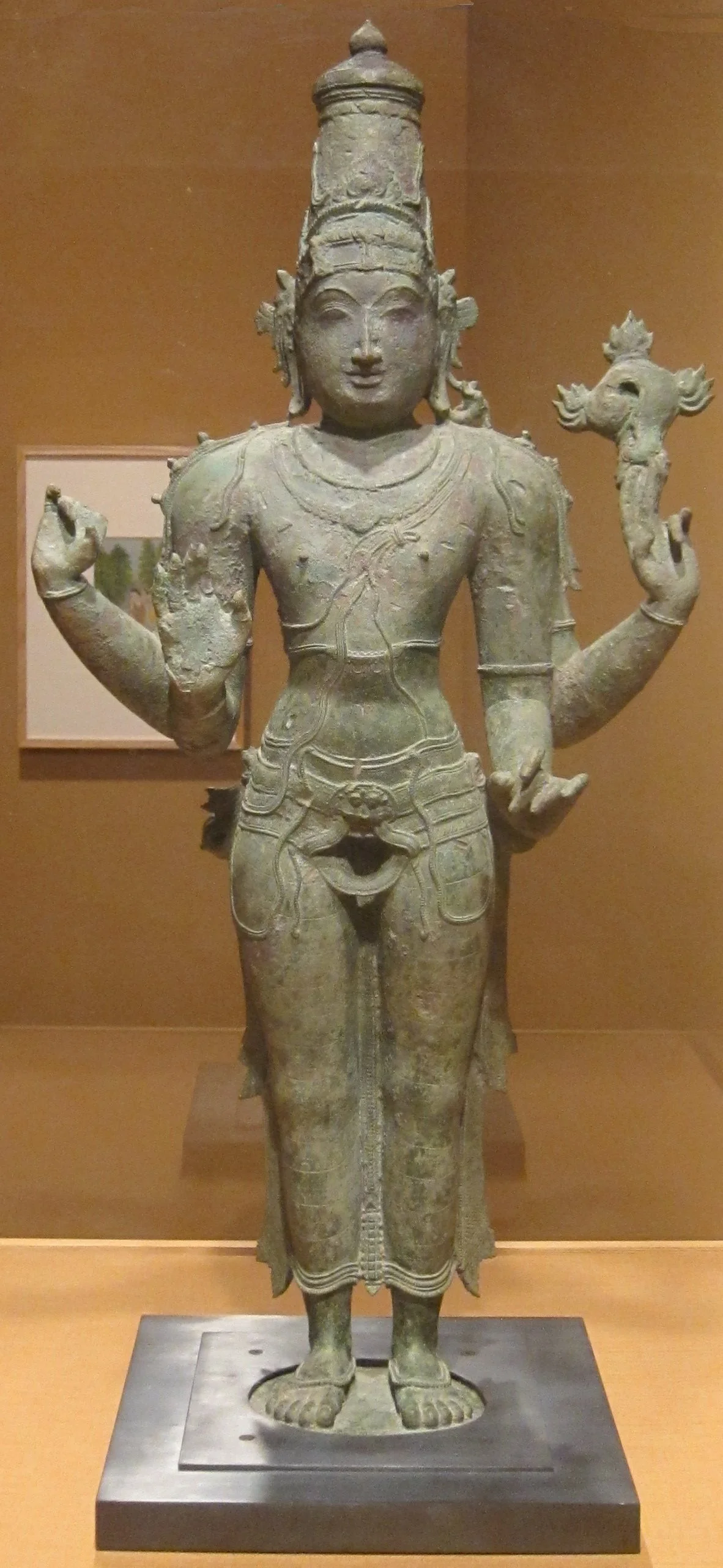 Vishnu bronze from 12th-13th century