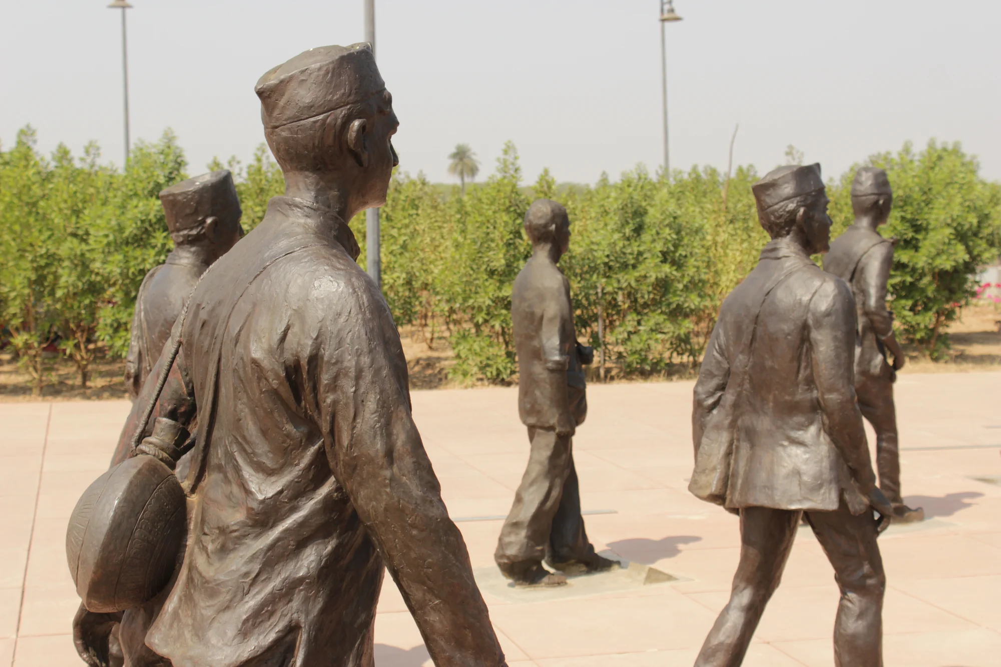 Another view of National Salt Satyagraha Memorial