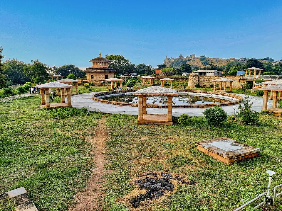 Architectural detail of Kalidas Memorial