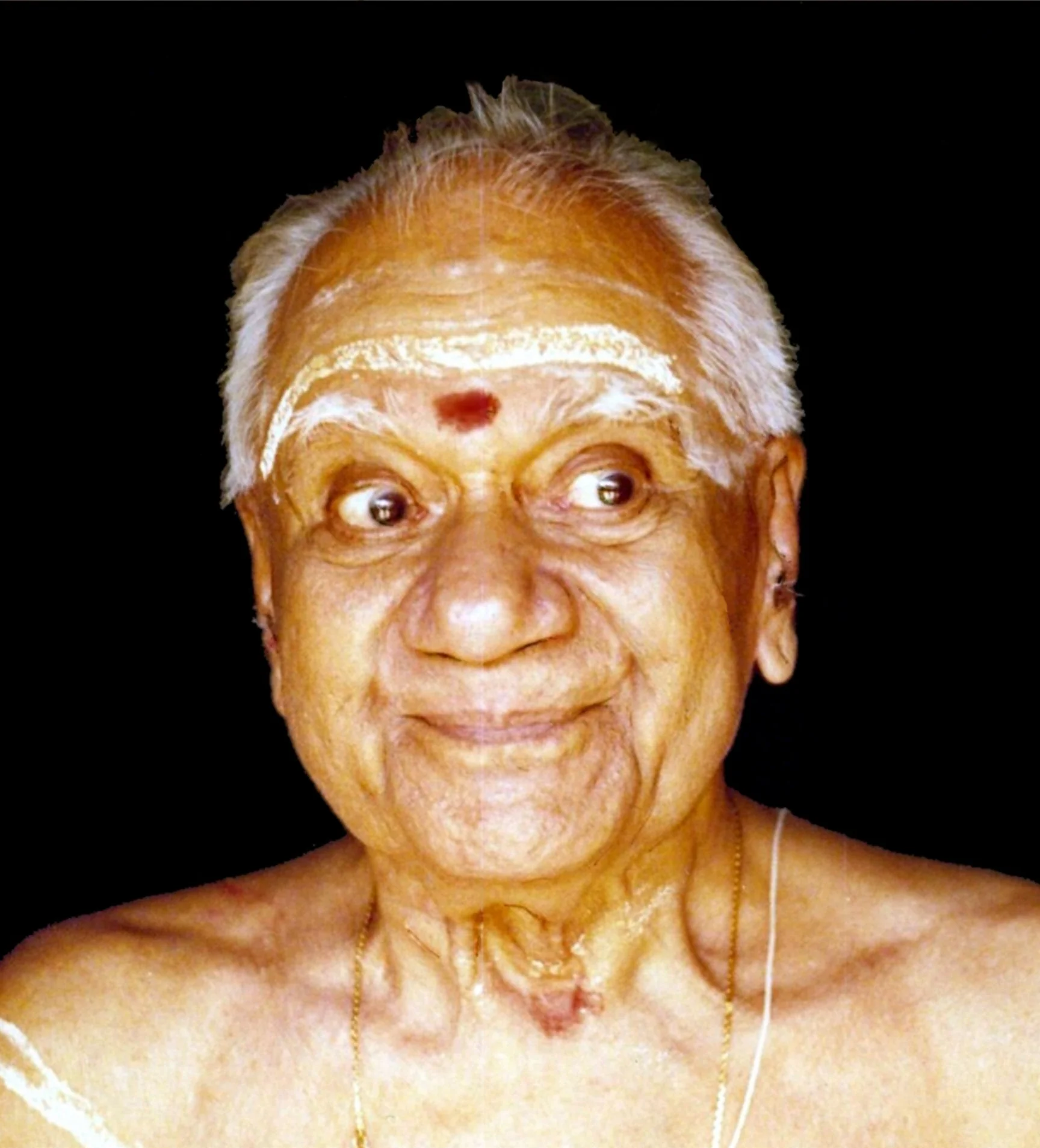 Performer demonstrating Sringara rasa (romantic emotion)