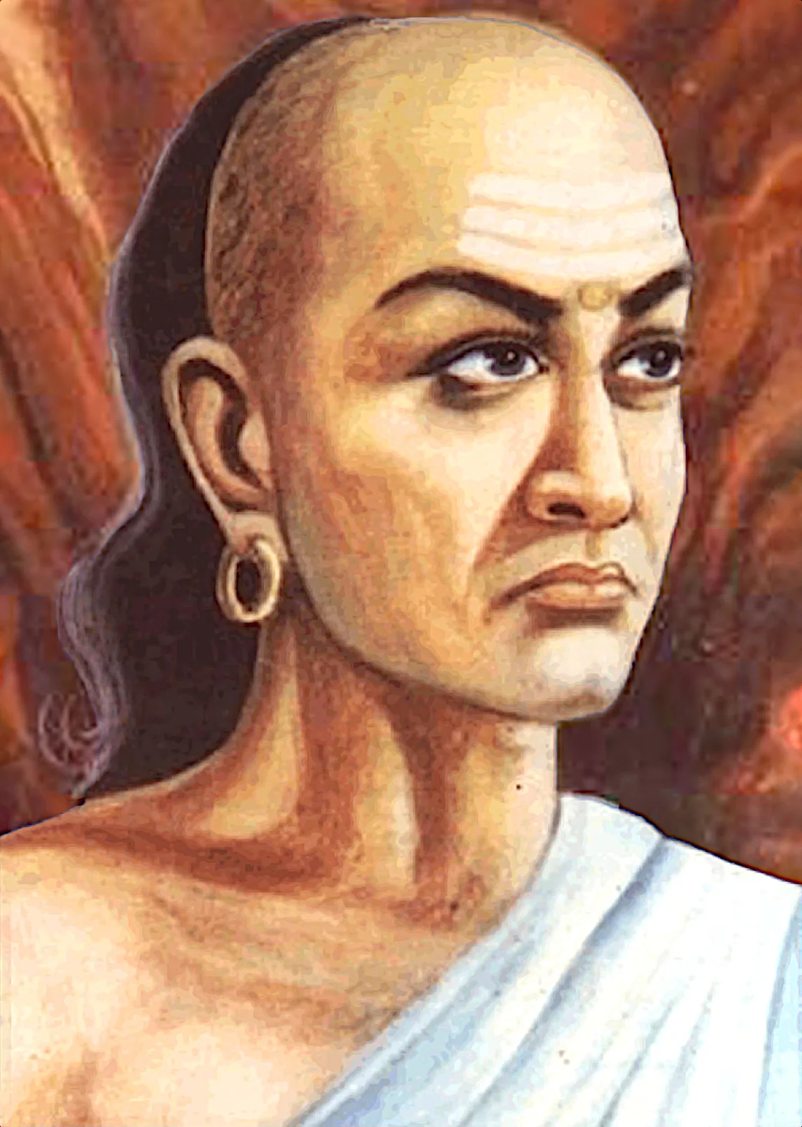 Artistic depiction of Chanakya (Kautilya)