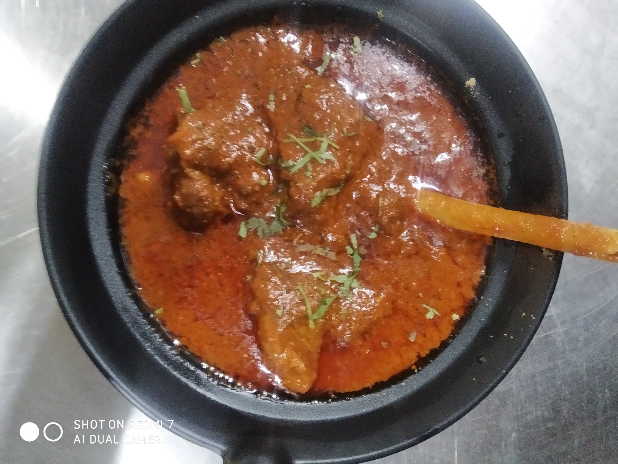 Mutton Rogan Josh in traditional Kashmiri style