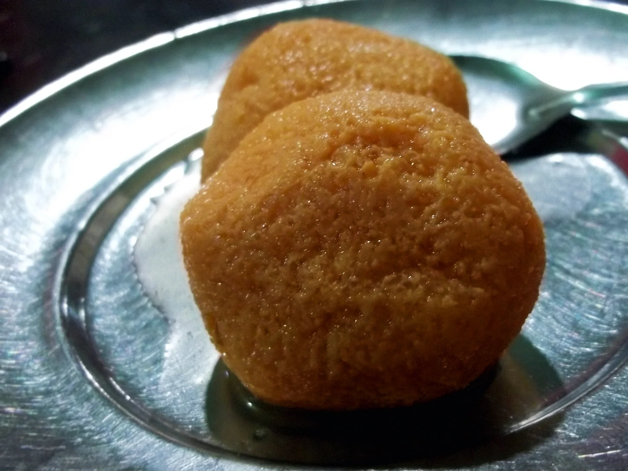 Red rasgulla from Pahala, Odisha