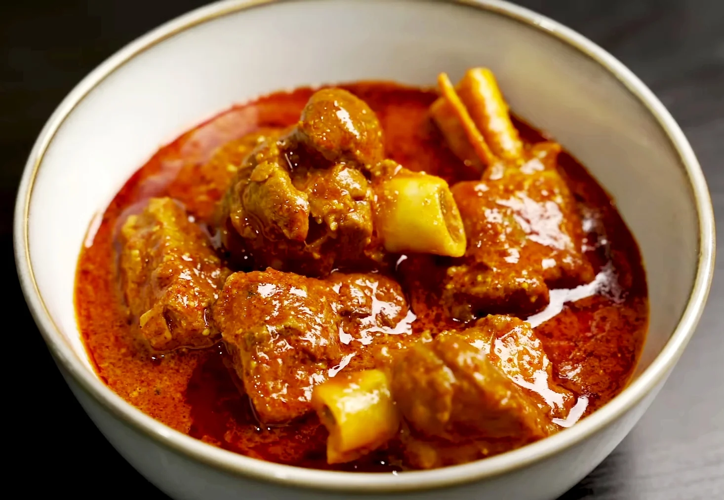 Kashmiri-style Rogan Josh with rich aromatic gravy