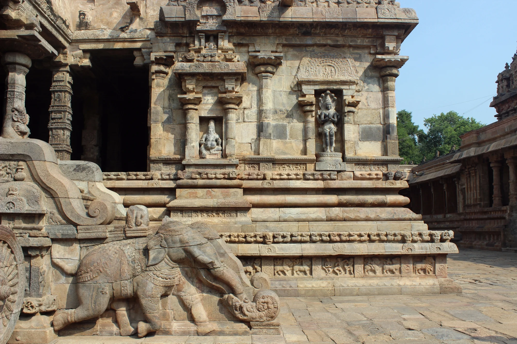 Airavateswara Temple at Darasuram built during the Chola period