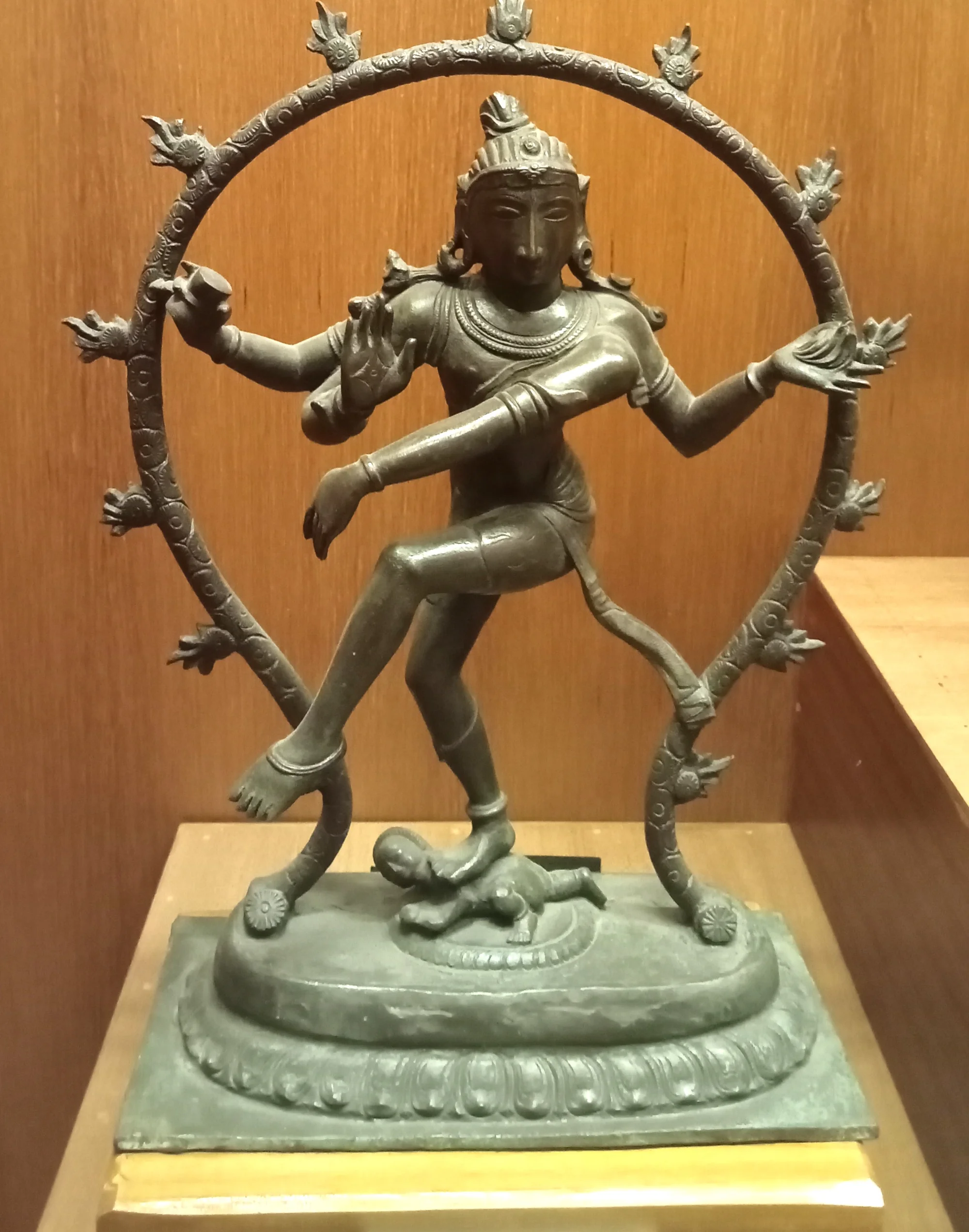 Another Nataraja statue showing classic Chola styling