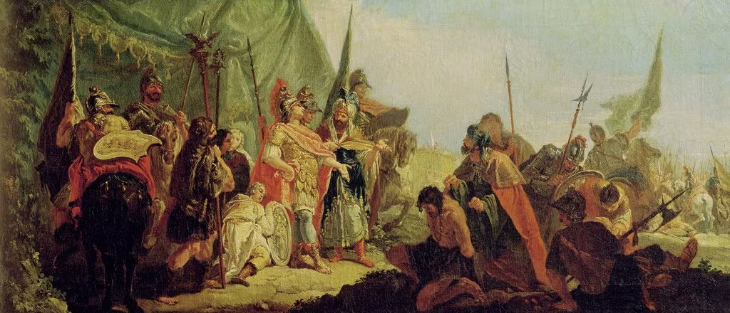Battle of the Hydaspes - Alexander and Porus on the Jhelum