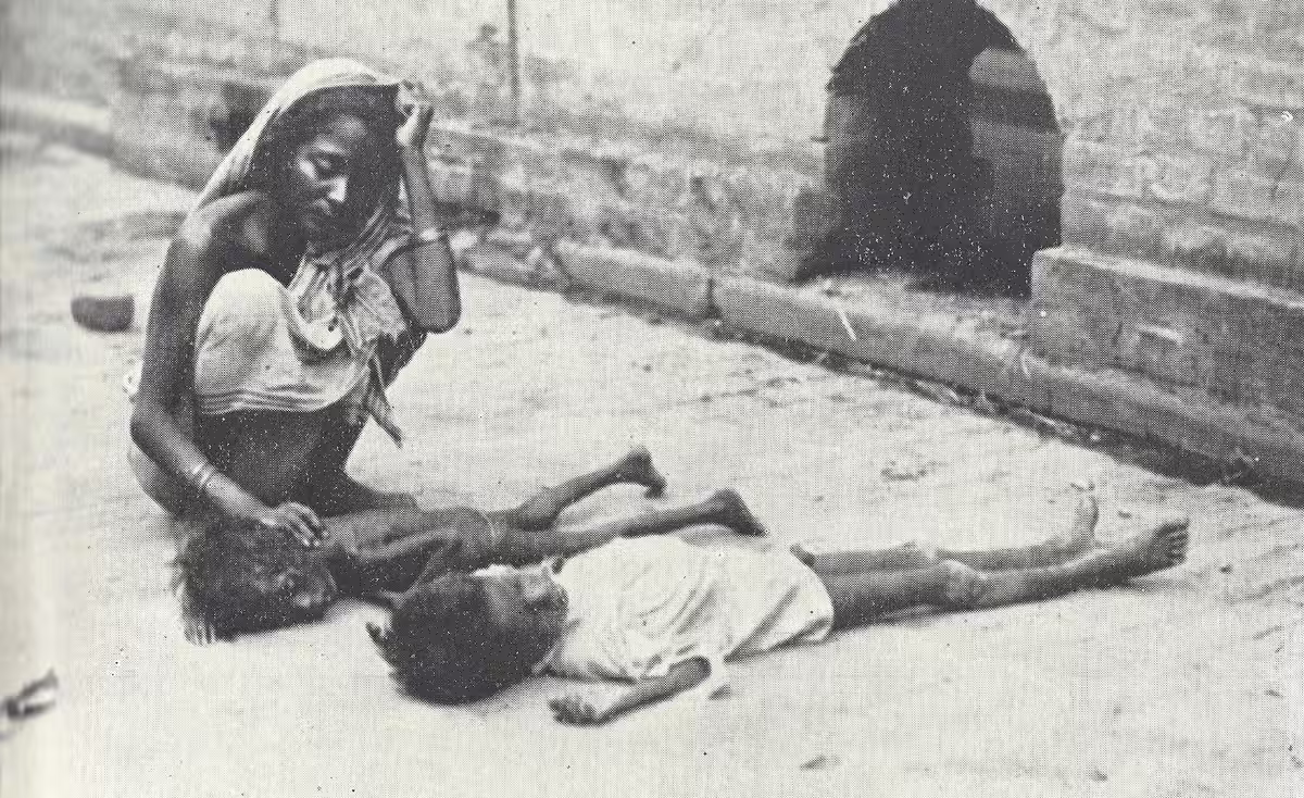 1943 का बंगाल अकाल-युद्ध, खाद्य संकट और औपनिवेशिक नीति