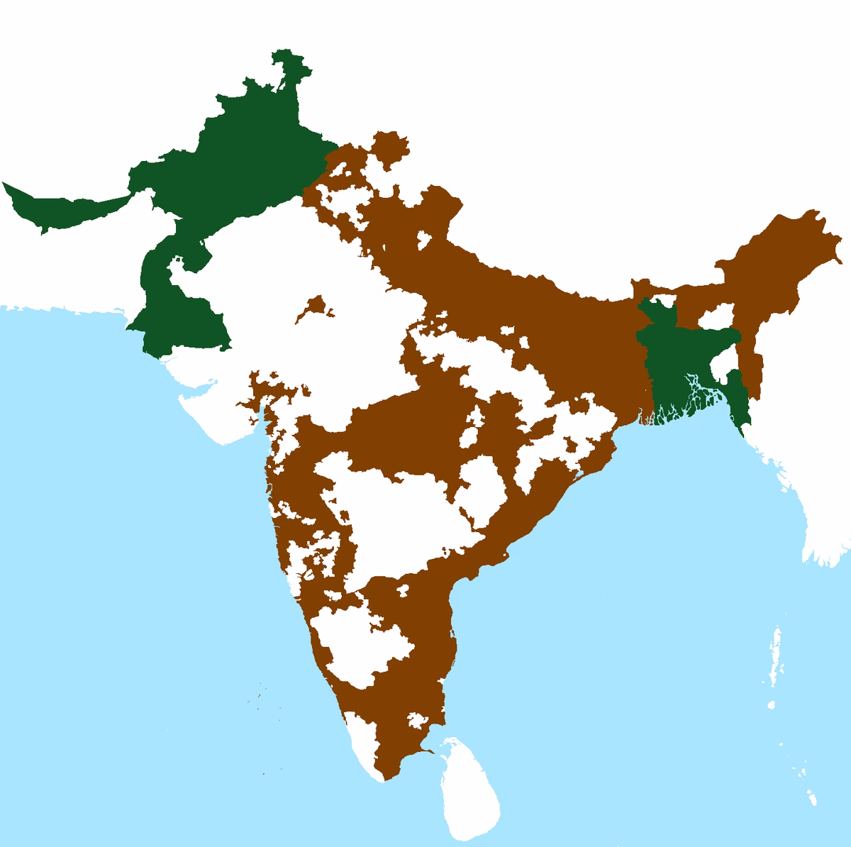 இந்திய சுதந்திரச் சட்டம் 1947-பிரிட்டிஷ் இந்தியாவின் சட்டப் பிரிவினை