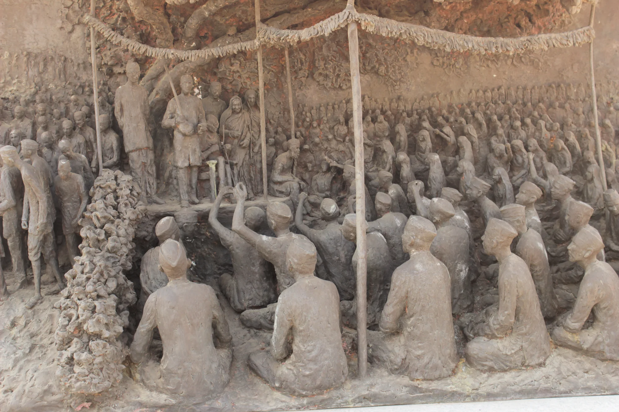 Detail of Salt Satyagraha Memorial