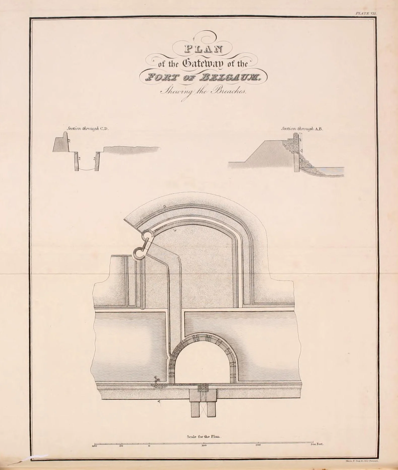 Gateway entrance to Belgaum fort