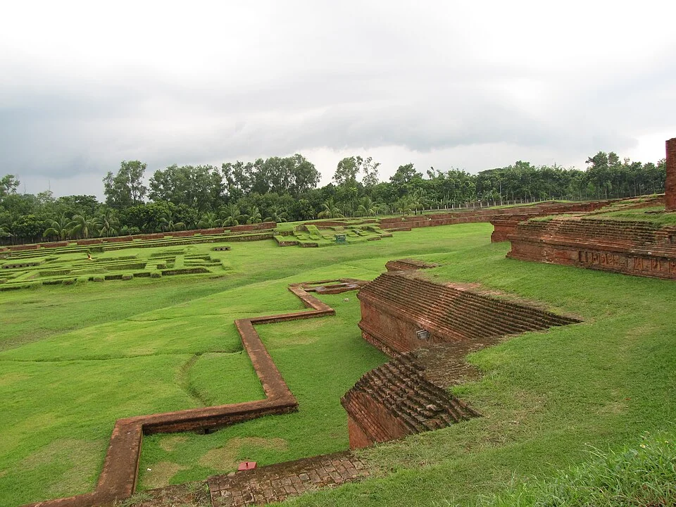 First level plinth with terracotta decorations