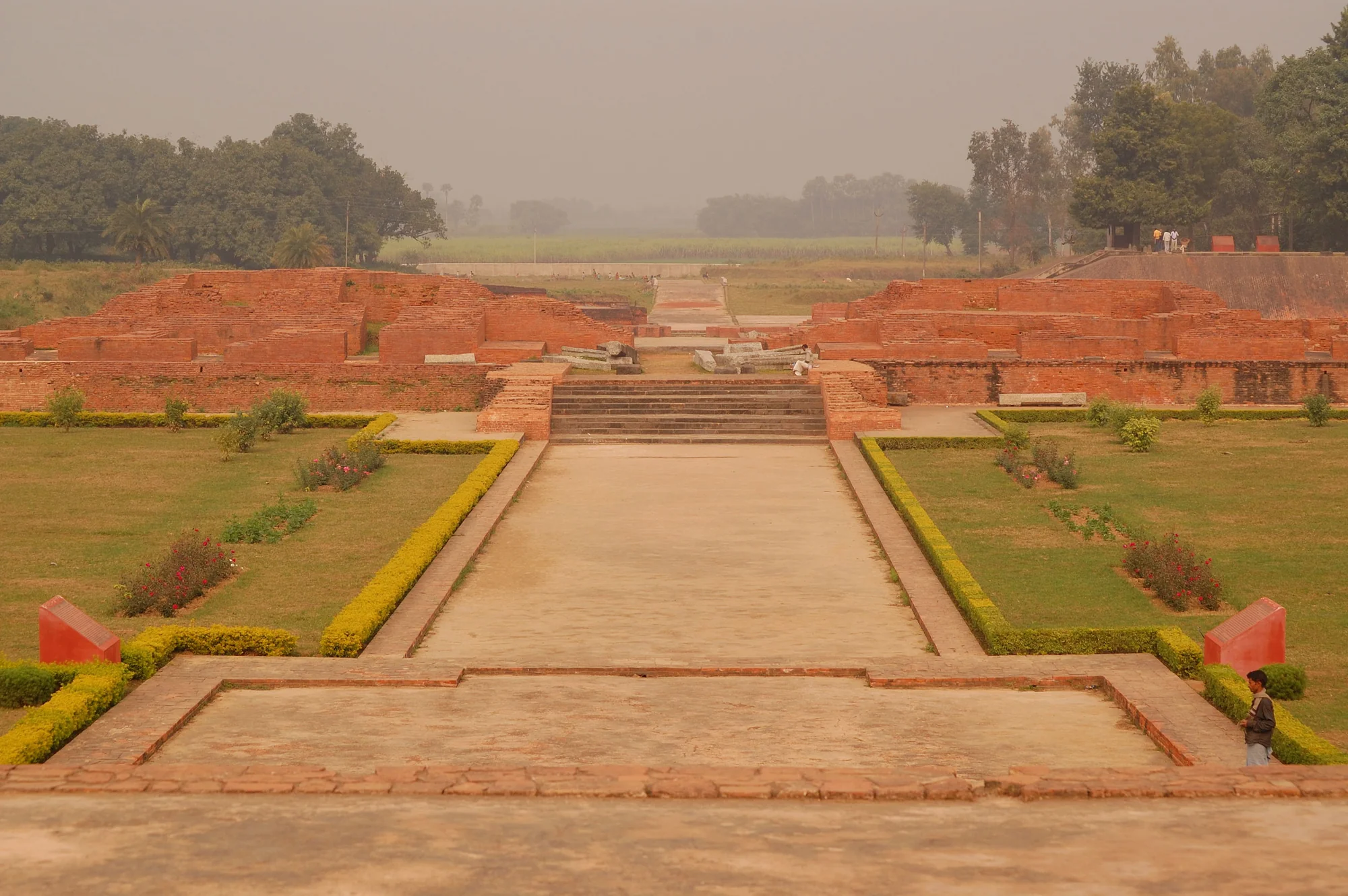 Entrance to Vikramashila archaeological site