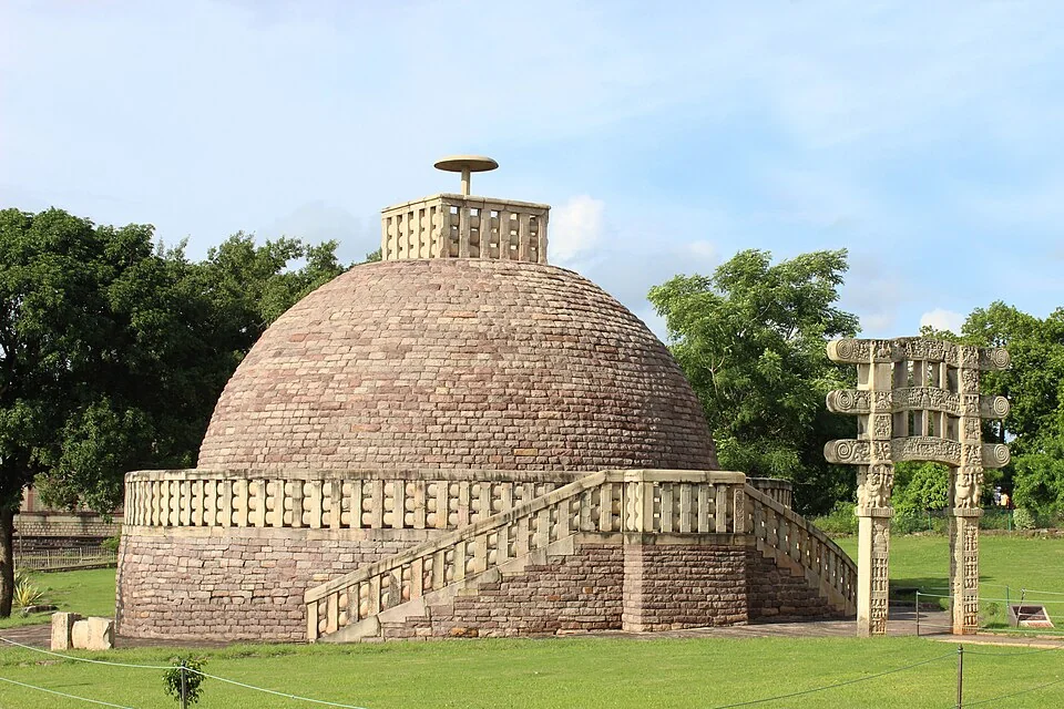 Stupa 3 at Sanchi complex