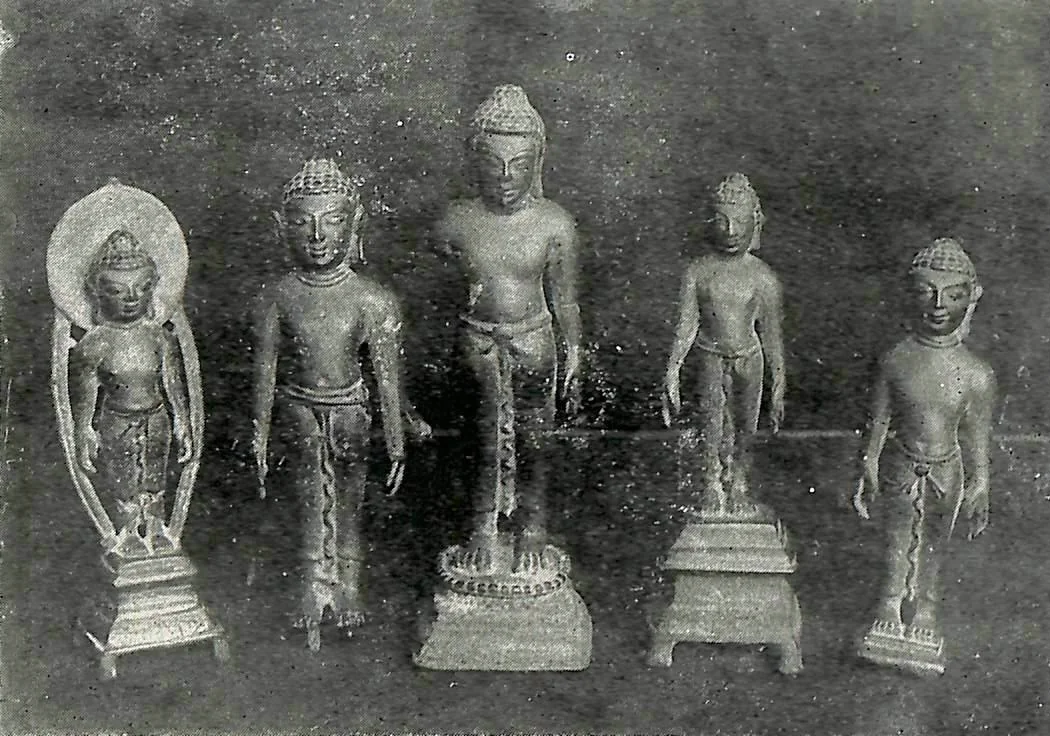 Five bronze artifacts from Valabhipur