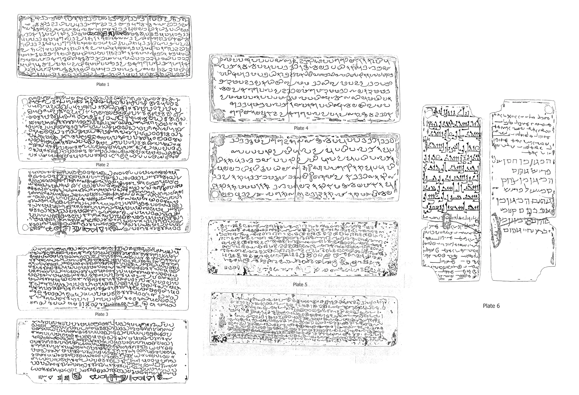 Quilon Syrian copper plates dated 849 AD