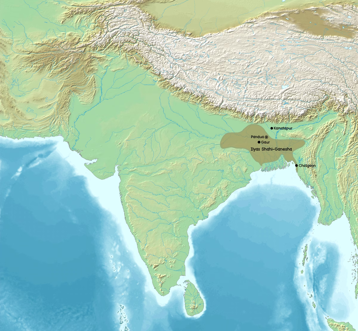 Bengal Sultanate at Its Hussain Shahi Zenith, c. 1498–1519 CE