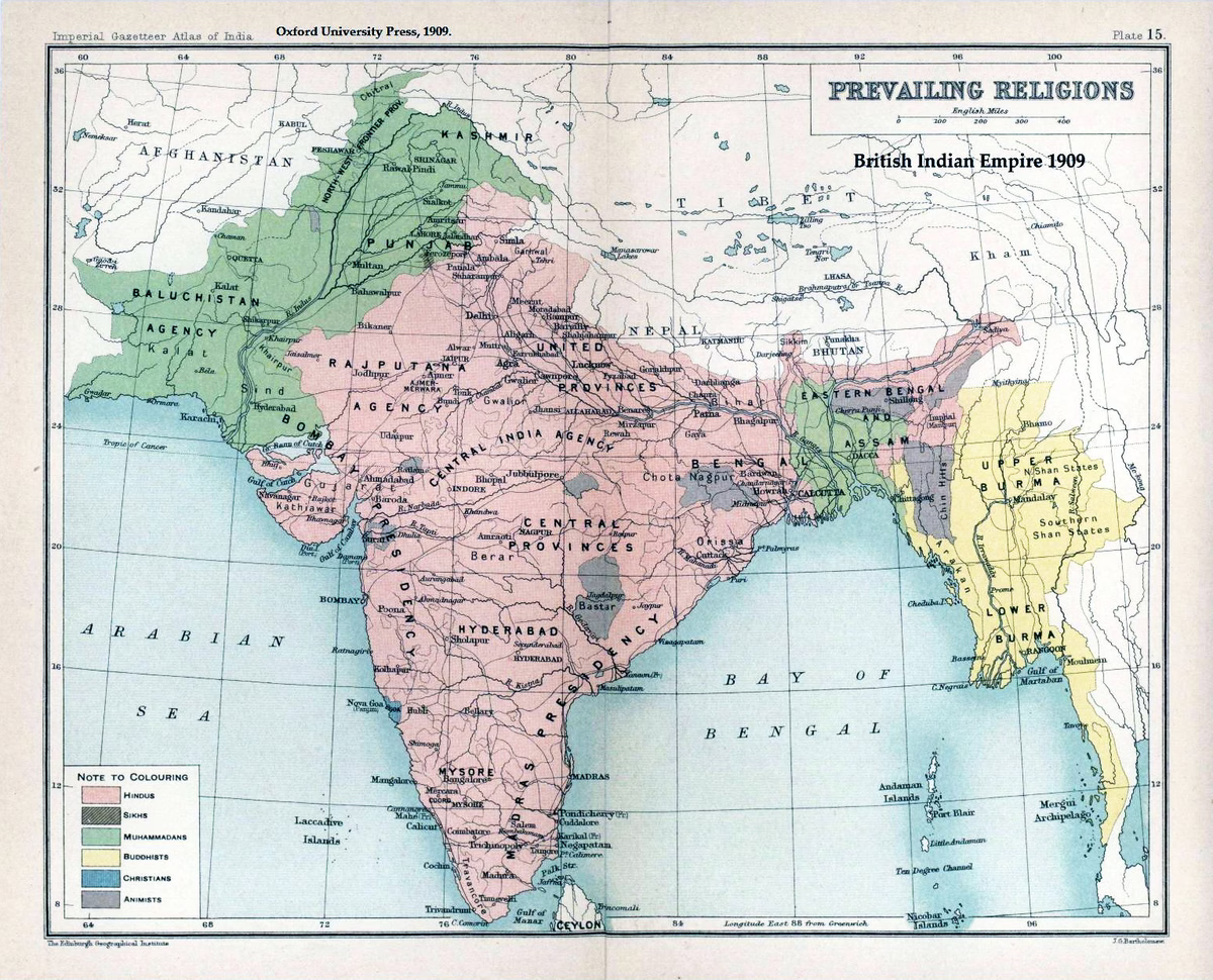 ഇന്ത്യയുടെയും പാകിസ്താന്റെയും വിഭജനം, 1947