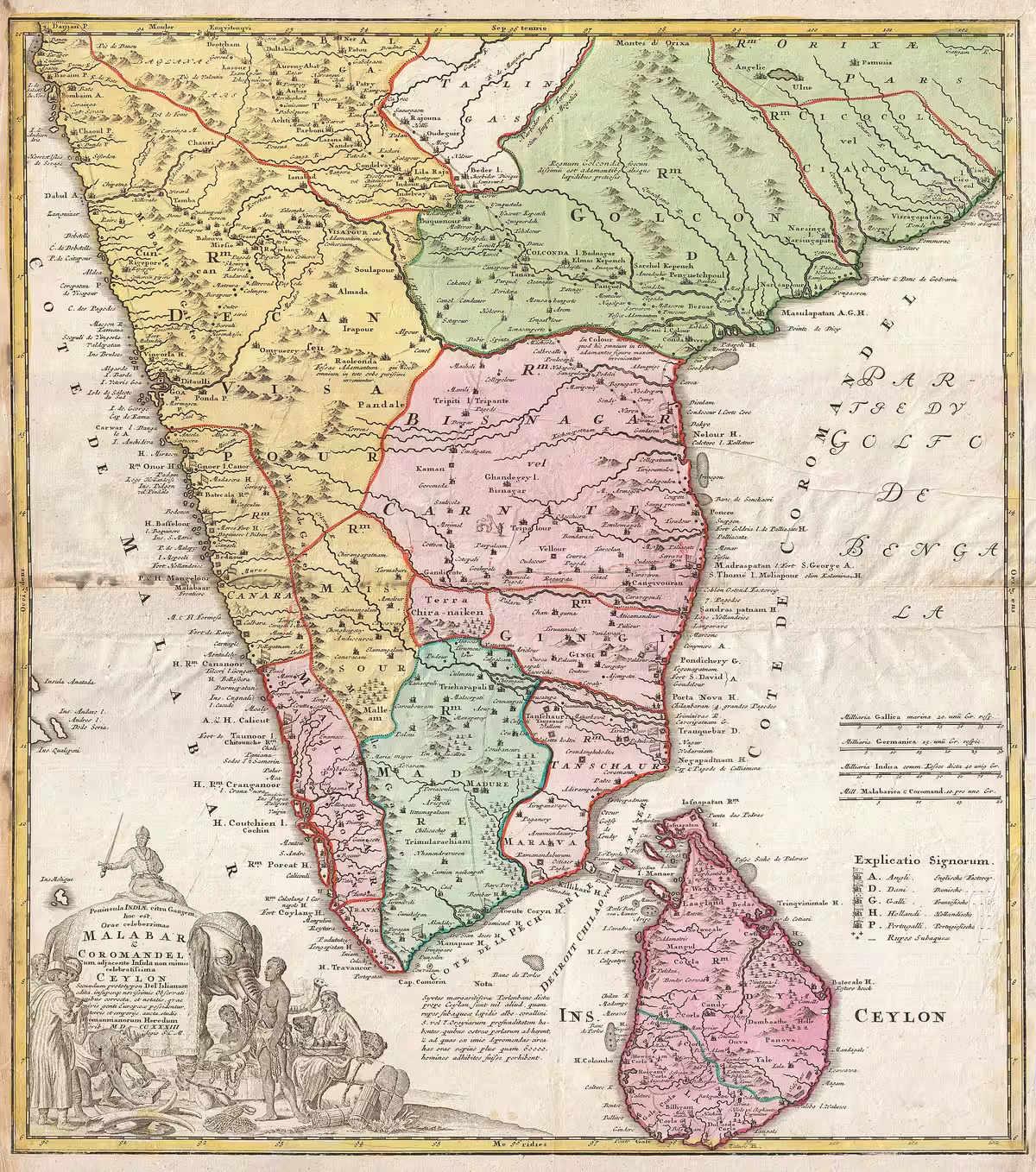 ట్రావెన్కోర్ దాని జెనిత్ వద్ద, సి. 1758