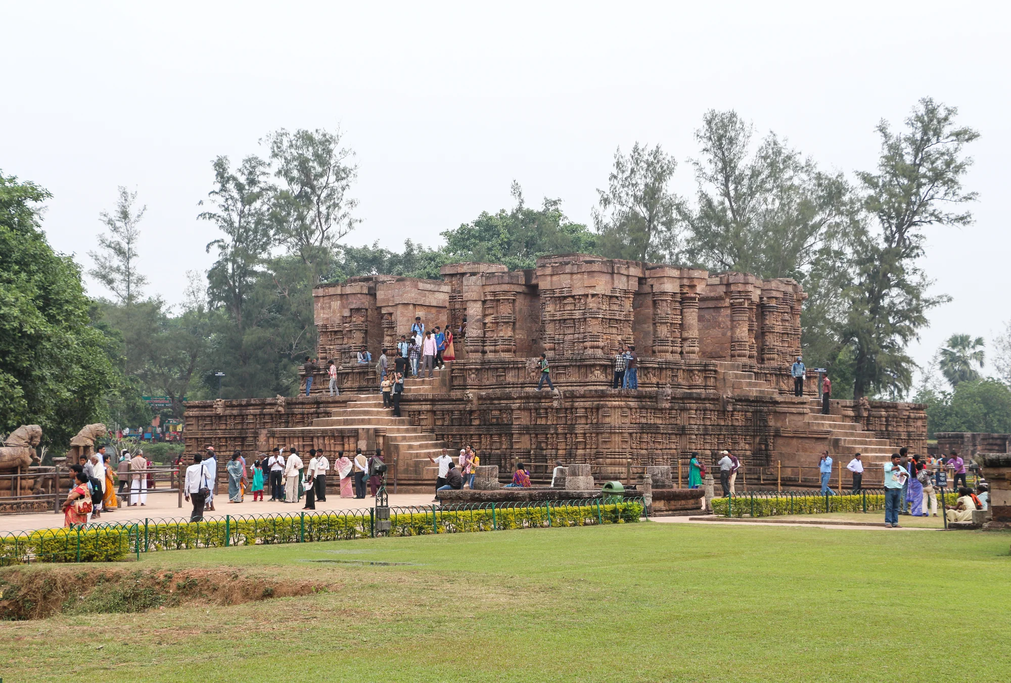 Dance pavilion at Konark temple complex