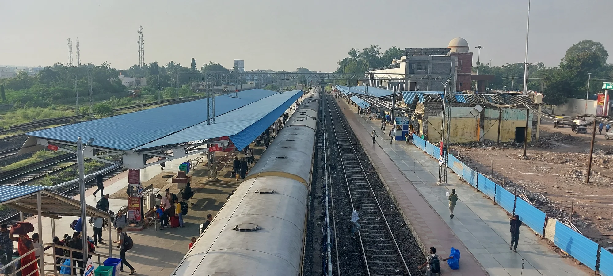 Bijapur railway station building