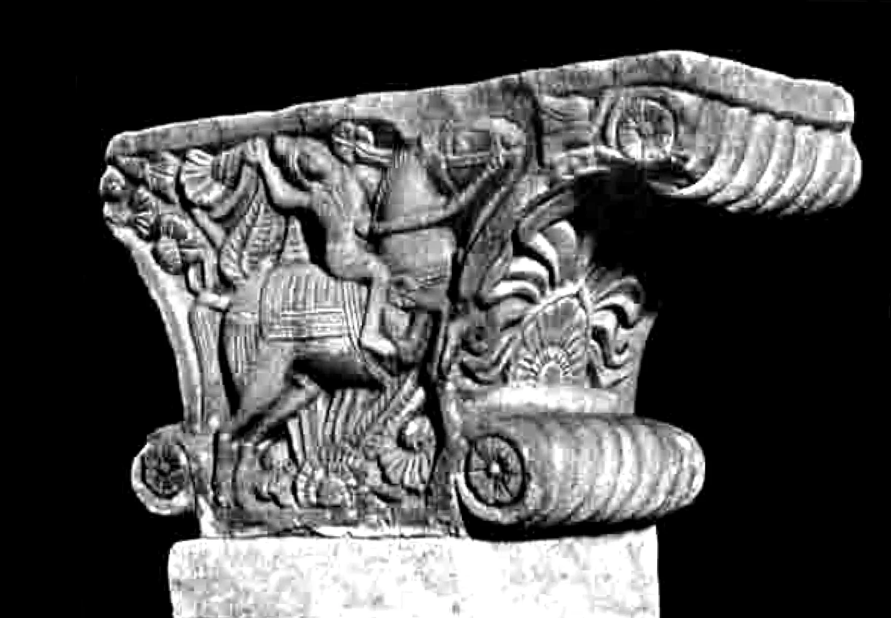 The Sarnath Lion Capital displayed in Sarnath Museum
