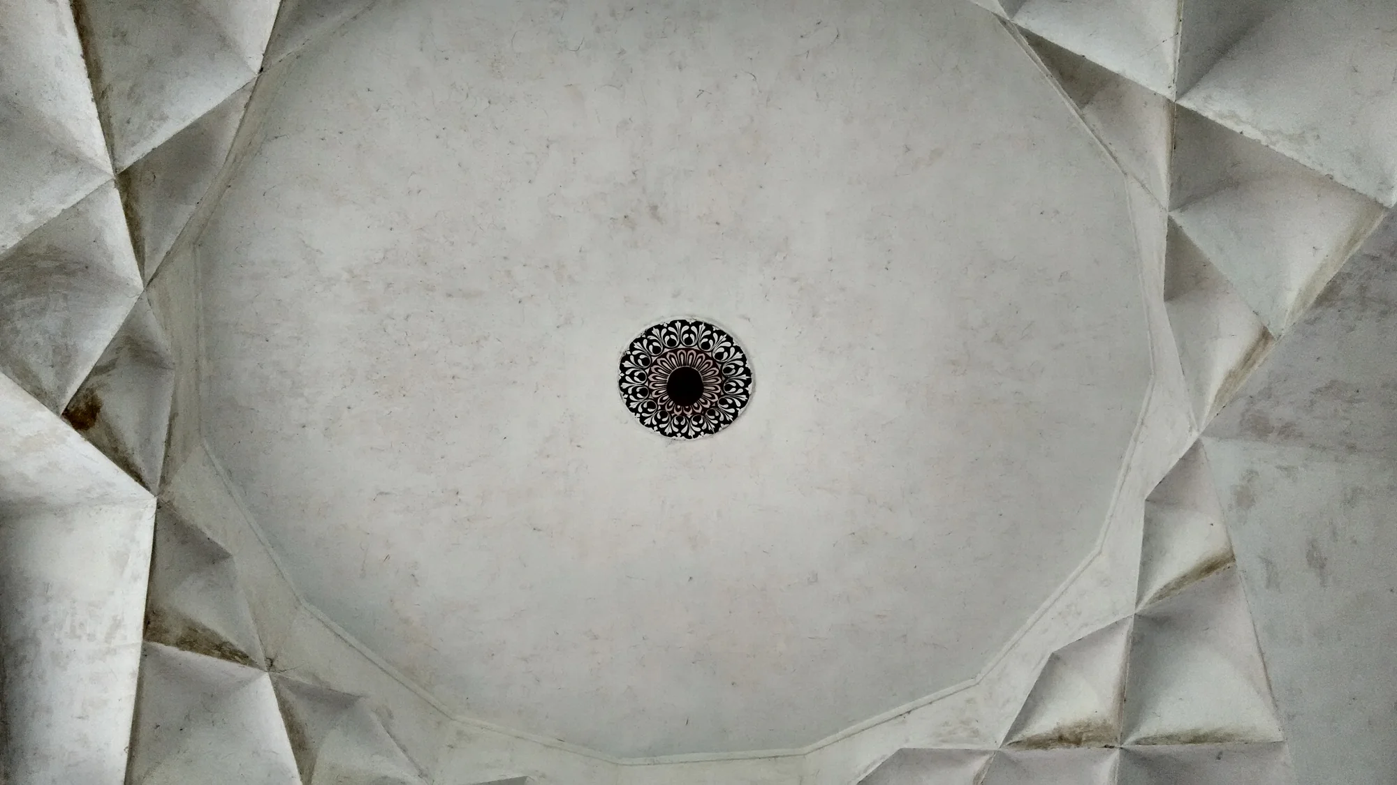 Architectural details of structures within Golconda Fort