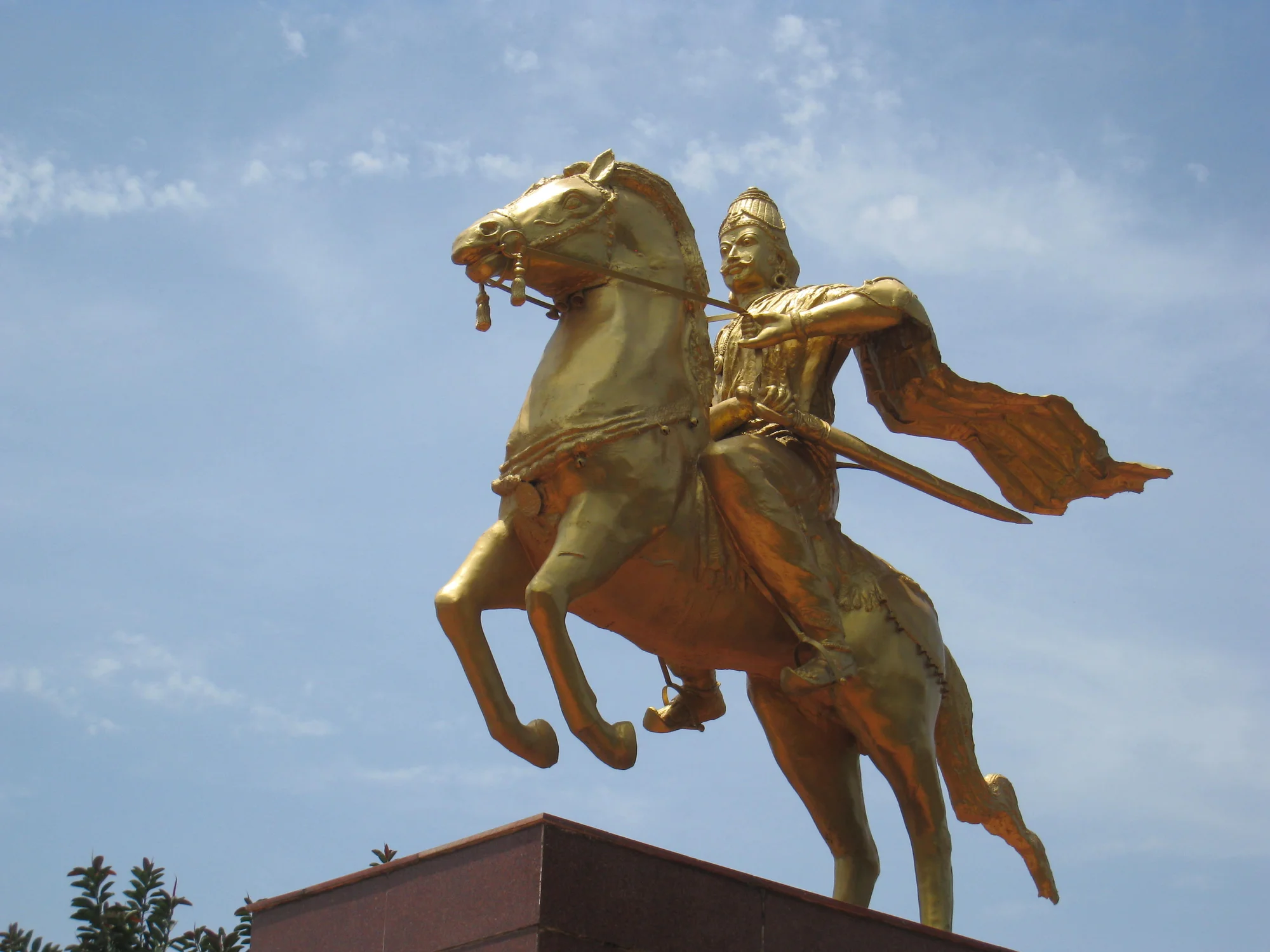 Statue of Raja Raja Chola I in Thanjavur