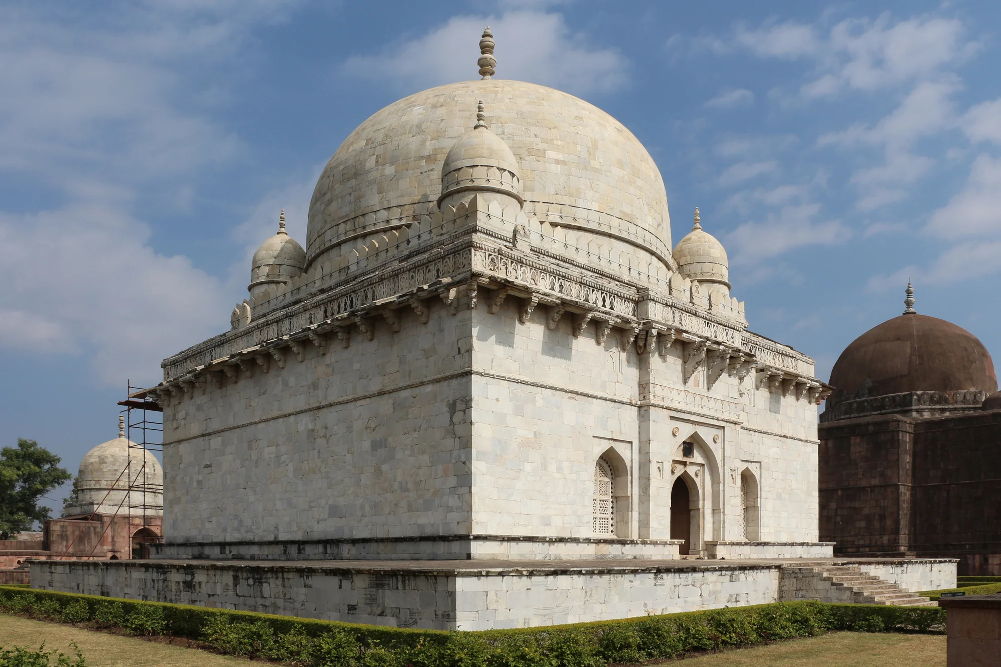 Hoshang Shah's Tomb, showing the marble architecture and domed structure