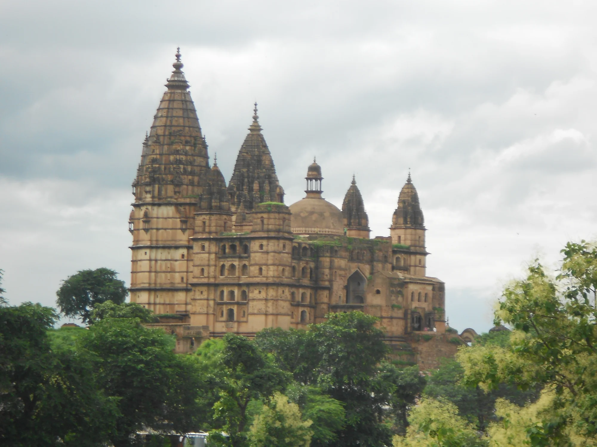 Chaturbhuj Temple Orchha with soaring shikhara