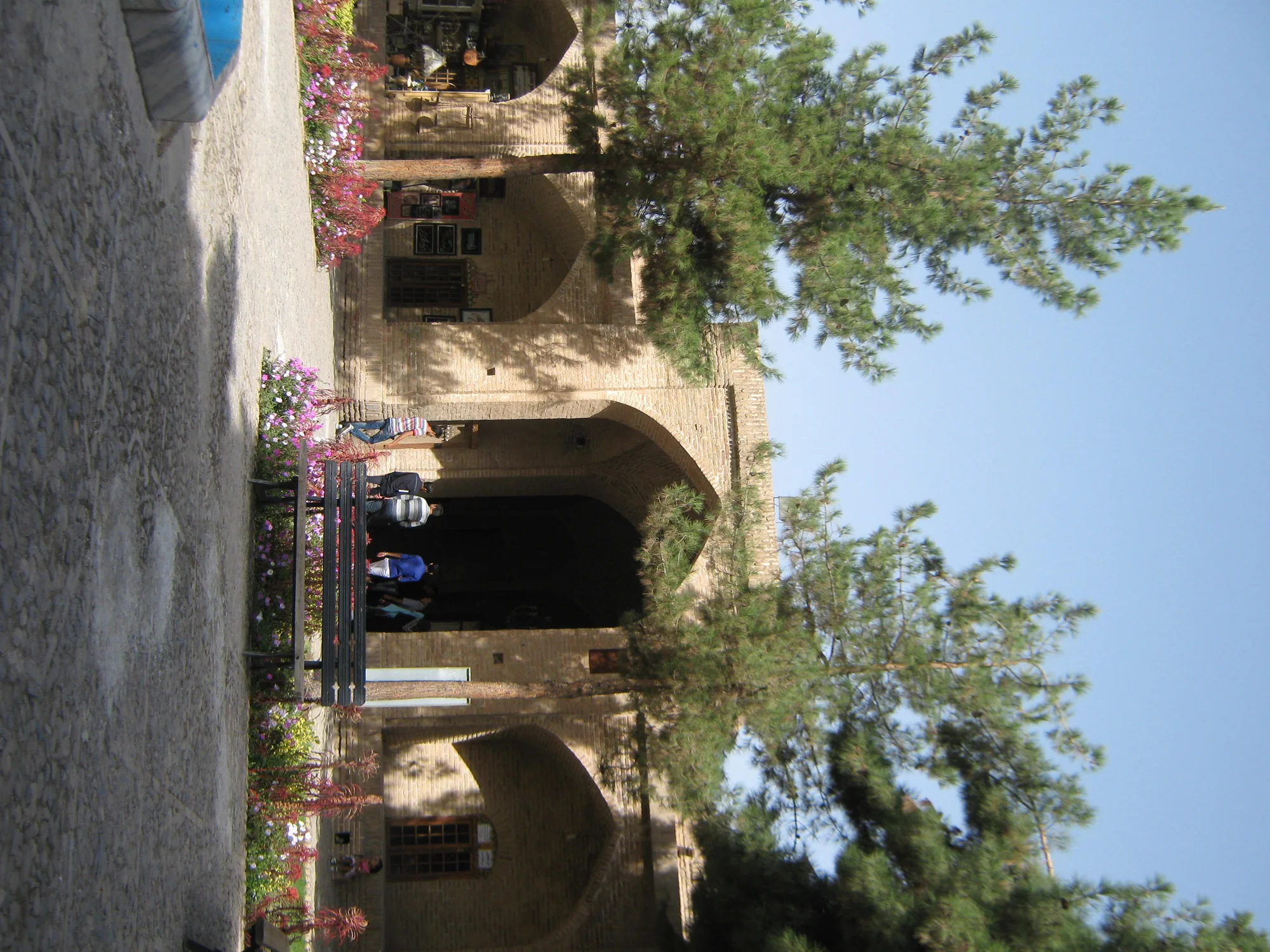 Abbasid era caravanserai ruins at Nishapur