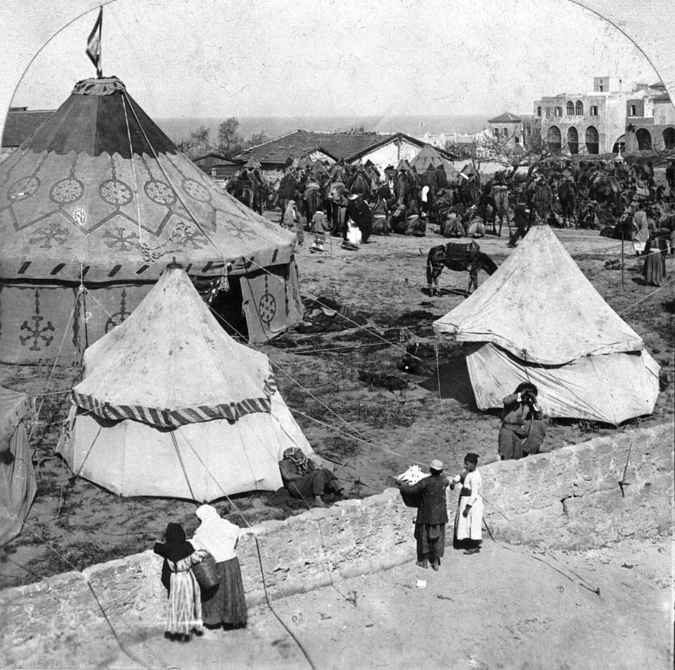 Spice merchants of Baghdad photographed circa 1901